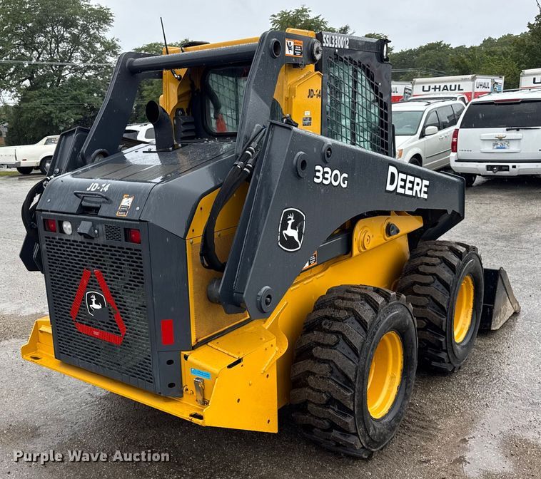 MINI CARGADOR SOBRE RUEDAS 2020 JOHN DEERE 330G