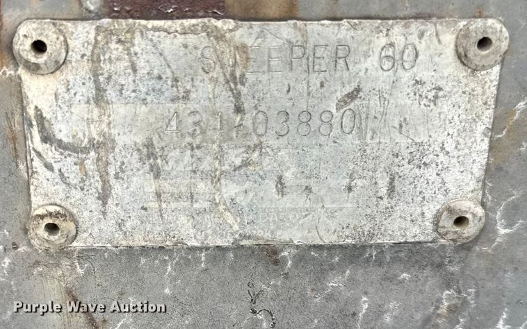 image for item ER0024 Bobcat Sweeper 60 skid steer sweeper