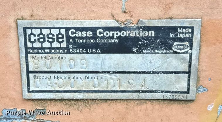 image for item ER0027 1995 Case 9010B excavator