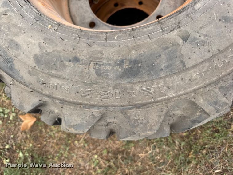 image for item ER0028 (4) Galaxy 12x16.5 skid steer tires and wheels