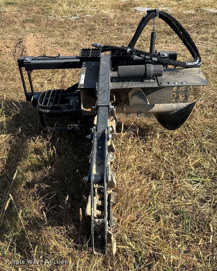 image for item ER0041 John Deere TR36B skid steer trencher