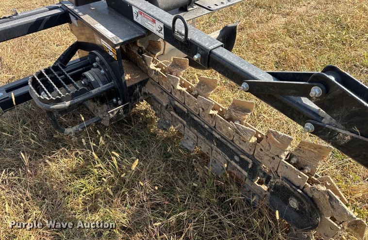 image for item ER0041 John Deere TR36B skid steer trencher