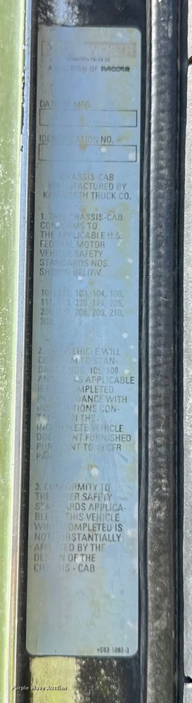 image for item ER0054 2005 Kenworth W900 ready mix truck