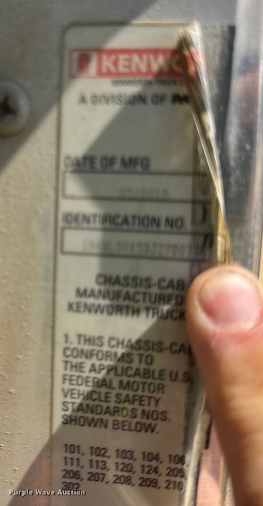 image for item ER0057 2011 Kenworth W9 Series ready mix truck