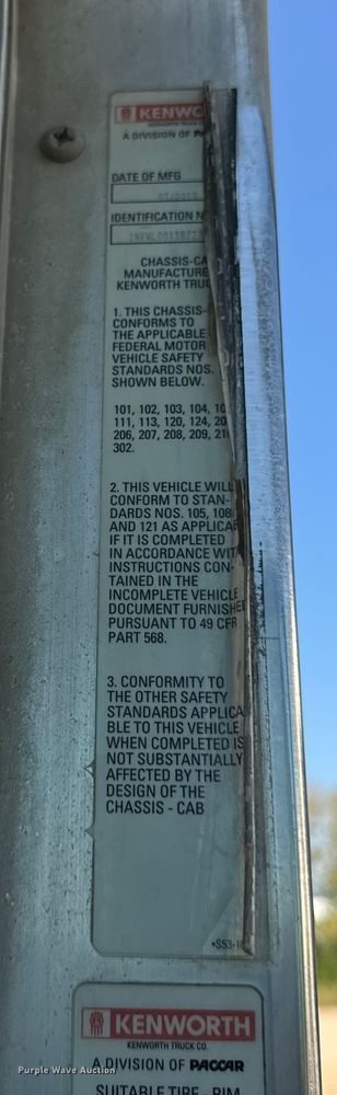 image for item ER0057 2011 Kenworth W9 Series ready mix truck