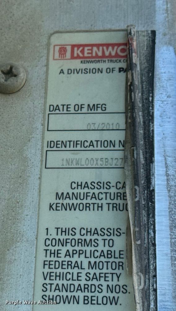 image for item ER0057 2011 Kenworth W9 Series ready mix truck