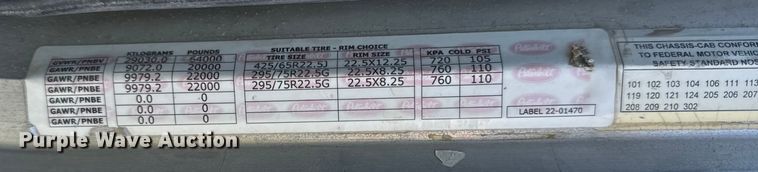 image for item ER0059 2011 Peterbilt 365 ready mix truck