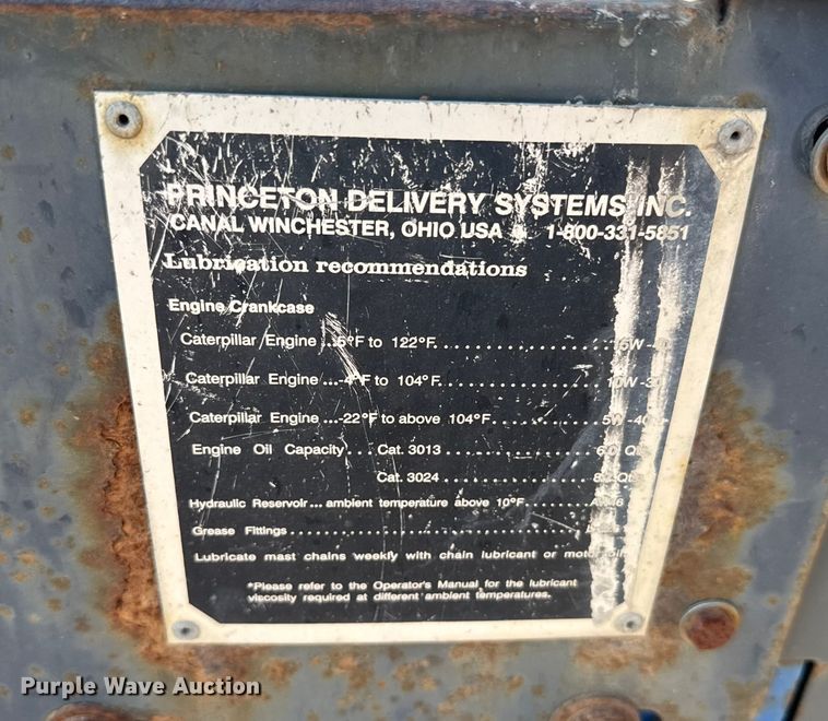 image for item ER2380 2005 Princeton PBX forklift