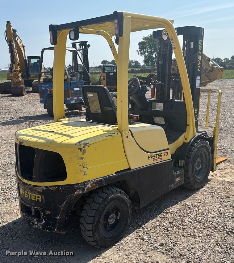 MONTACARGAS 2014 HYSTER 70