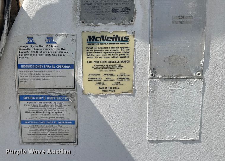 image for item ER2385 1997 Mack ready mix truck