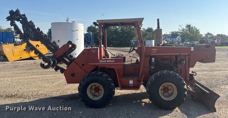image for item ER2399 1991 Ditch Witch 7510 trencher