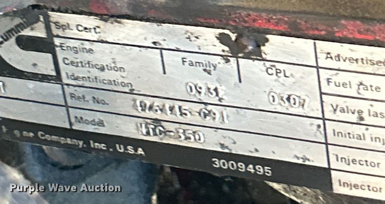 image for item ET3107 1998 International 2500 GLR dump truck