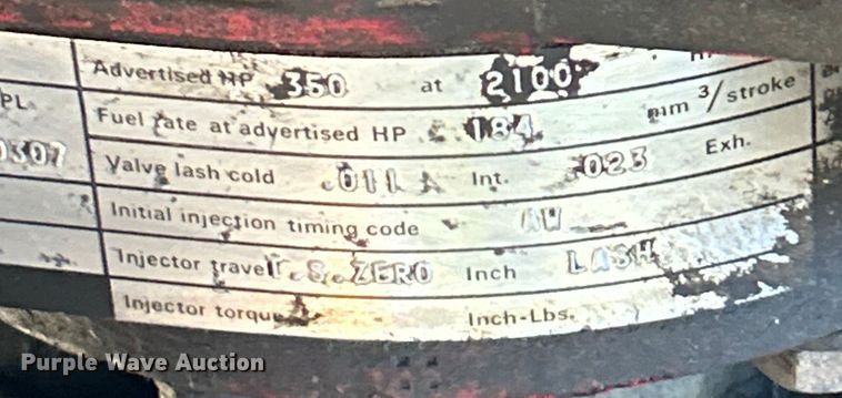 image for item ET3107 1998 International 2500 GLR dump truck