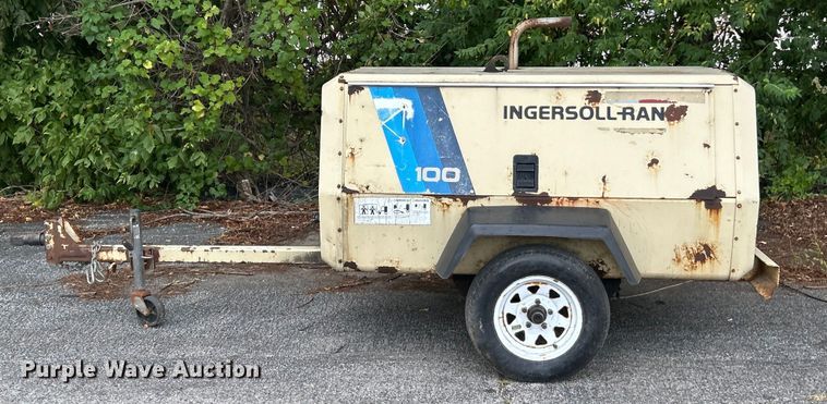 image for item ET3136 1994 Ingersoll-Rand P100DWD air compressor