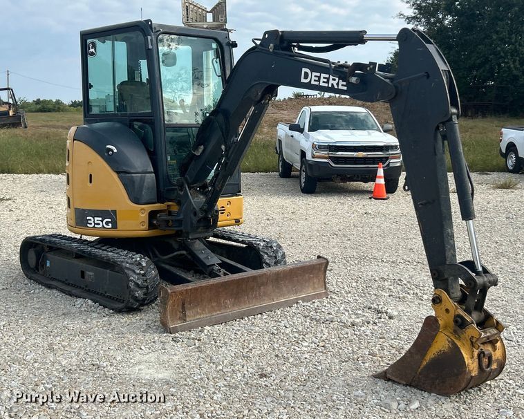 EXCAVADORA 2017 JOHN DEERE 35G