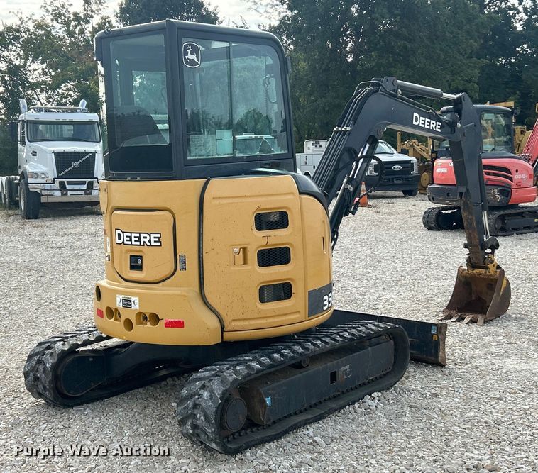 EXCAVADORA 2017 JOHN DEERE 35G
