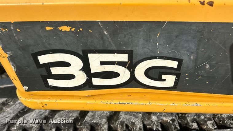 image for item ET3148 2017 John Deere 35G mini excavator