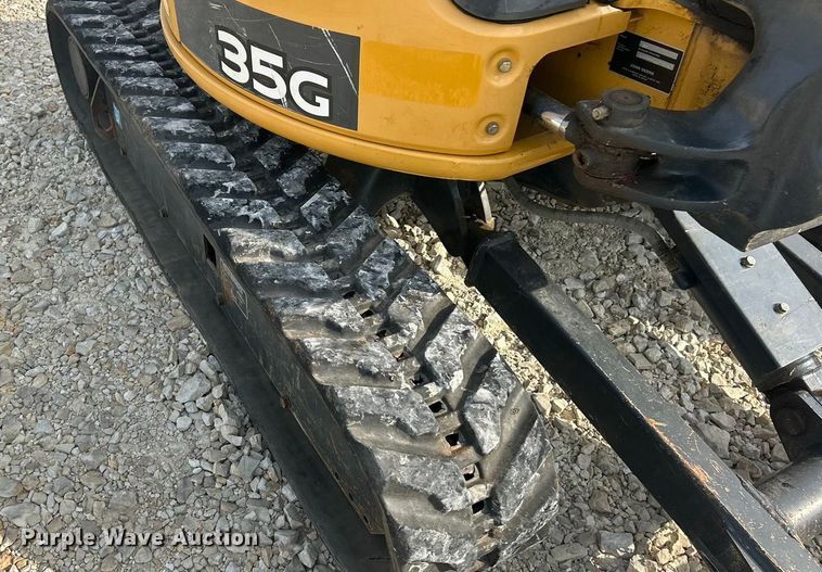 image for item ET3148 2017 John Deere 35G mini excavator