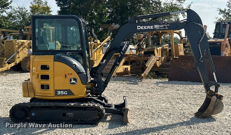 EXCAVADORA 2021 JOHN DEERE 35G