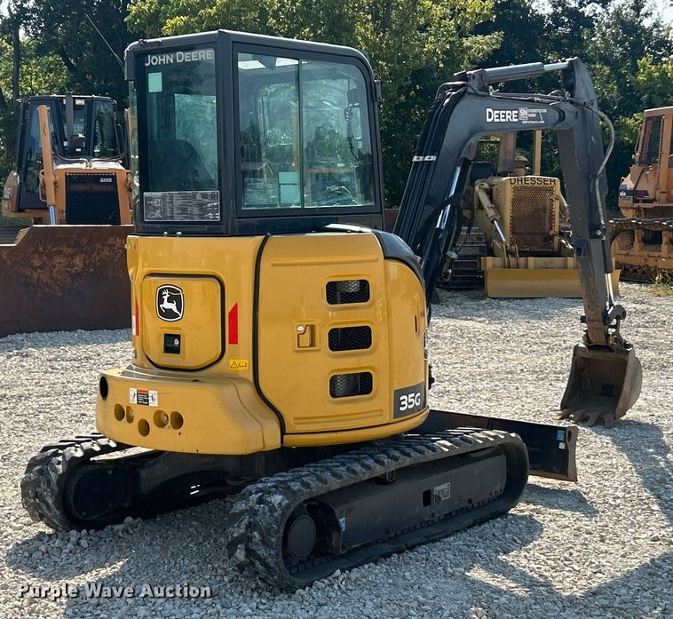 EXCAVADORA 2021 JOHN DEERE 35G