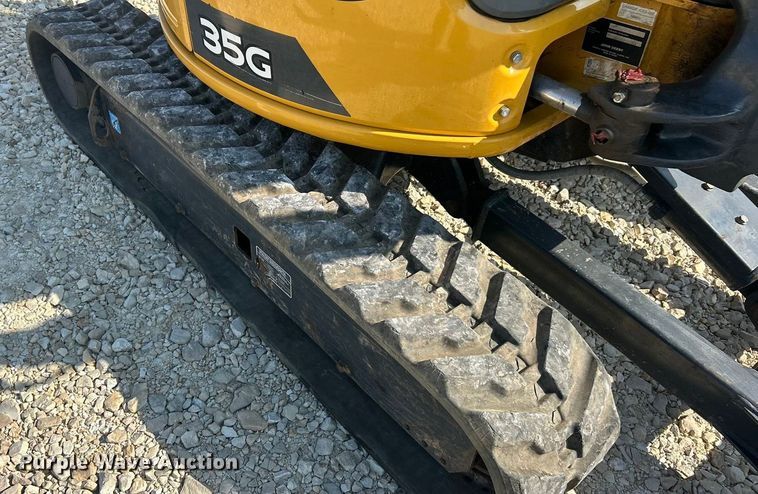 image for item ET3156 2021 John Deere 35G mini excavator