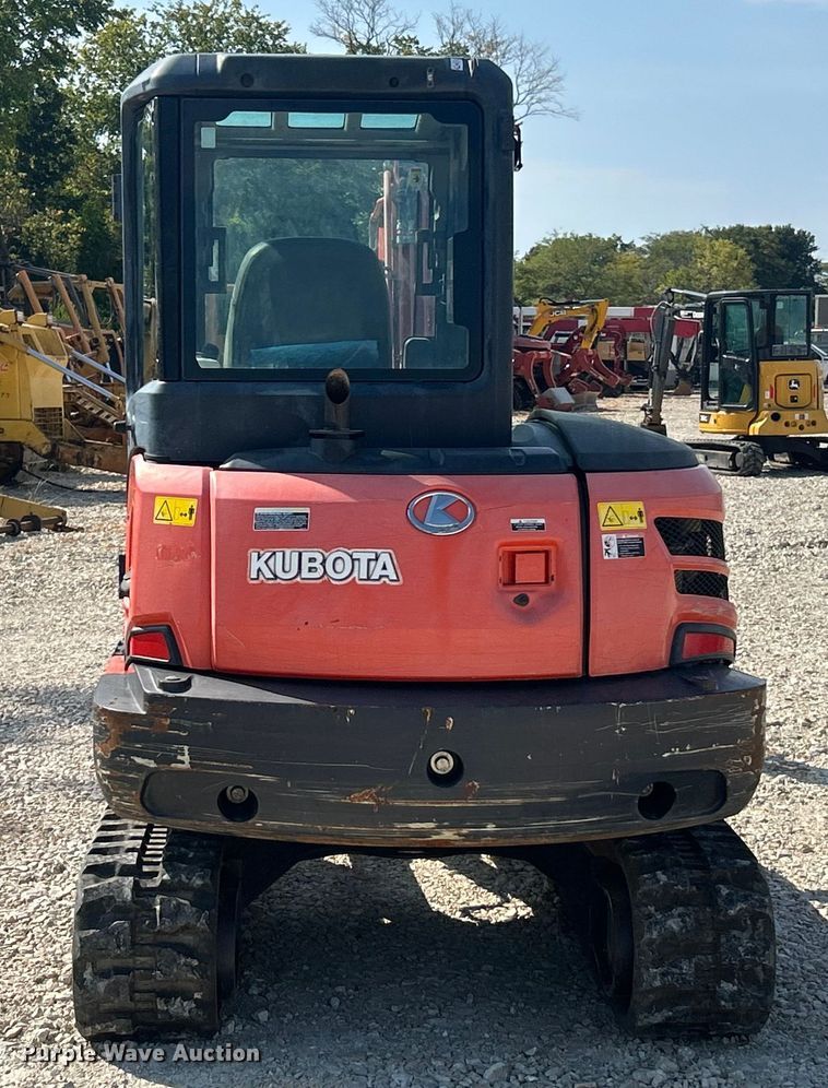 image for item ET3157 2017 Kubota KX040-4 mini excavator