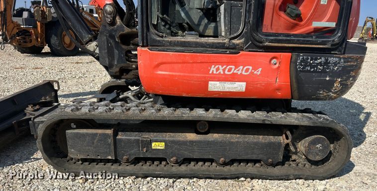 image for item ET3157 2017 Kubota KX040-4 mini excavator