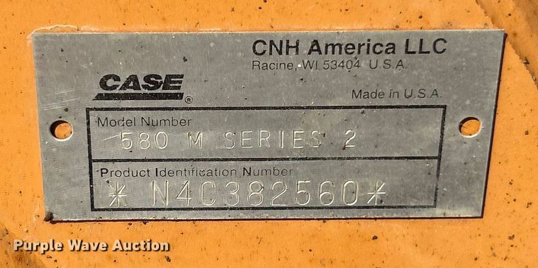 image for item ET3158 2005 Case 580M Series 2 backhoe