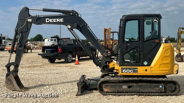 image for item ET3159 2020 John Deere 60G mini excavator