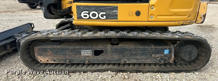 image for item ET3159 2020 John Deere 60G mini excavator