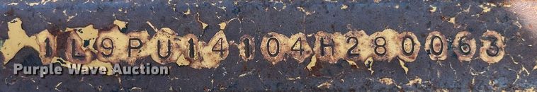 image for item ET3162 2004 Larson reel trailer