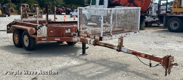 image for item ET3164 1992 Eagle pole trailer