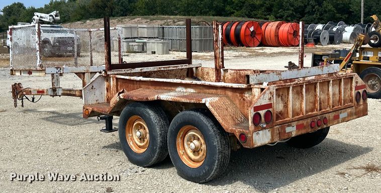 image for item ET3164 1992 Eagle pole trailer