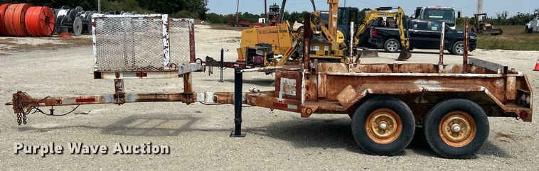 image for item ET3164 1992 Eagle pole trailer