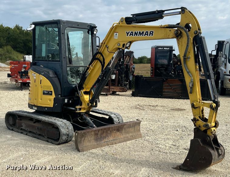 image for item ET3168 2016 Yanmar ViO35-6A mini excavator