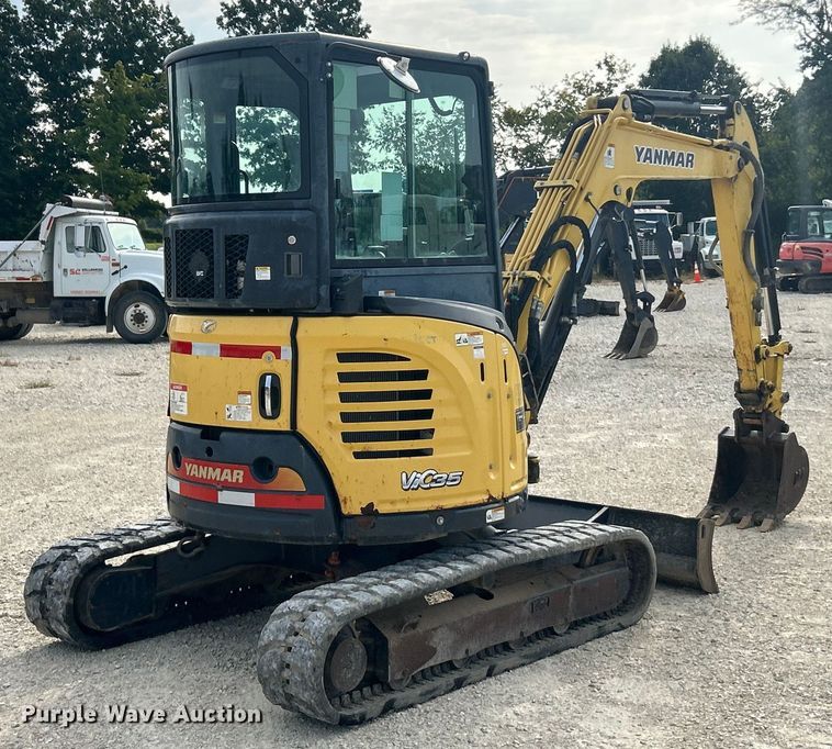 image for item ET3168 2016 Yanmar ViO35-6A mini excavator