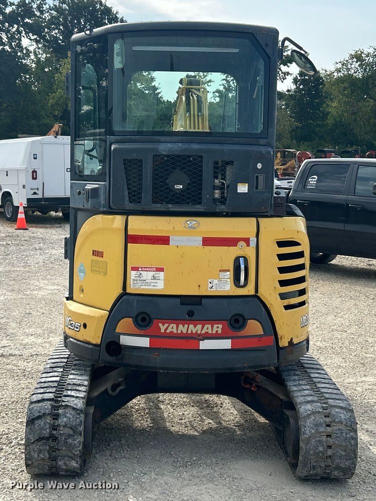 image for item ET3168 2016 Yanmar ViO35-6A mini excavator
