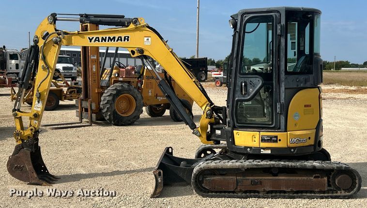 image for item ET3168 2016 Yanmar ViO35-6A mini excavator