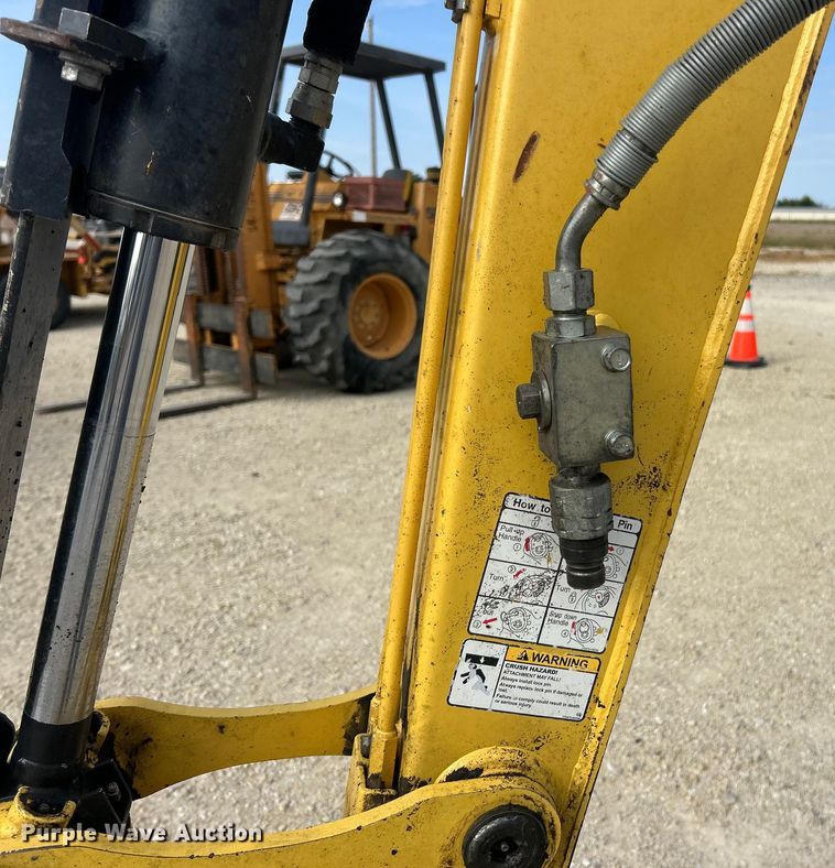 image for item ET3168 2016 Yanmar ViO35-6A mini excavator