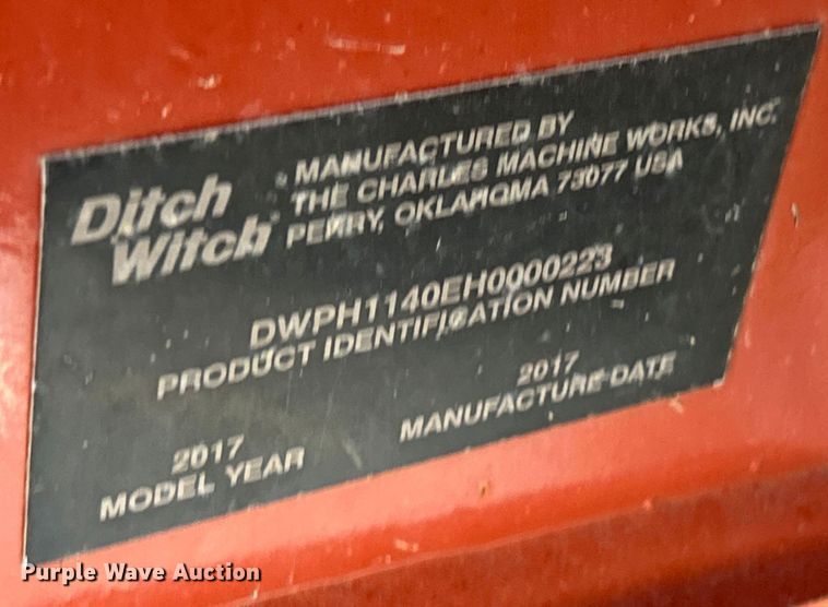 image for item ET3169 2012 Ditch Witch RT115 Quad rock saw