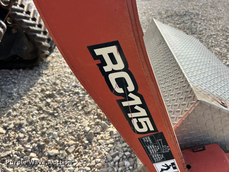 image for item ET3169 2012 Ditch Witch RT115 Quad rock saw