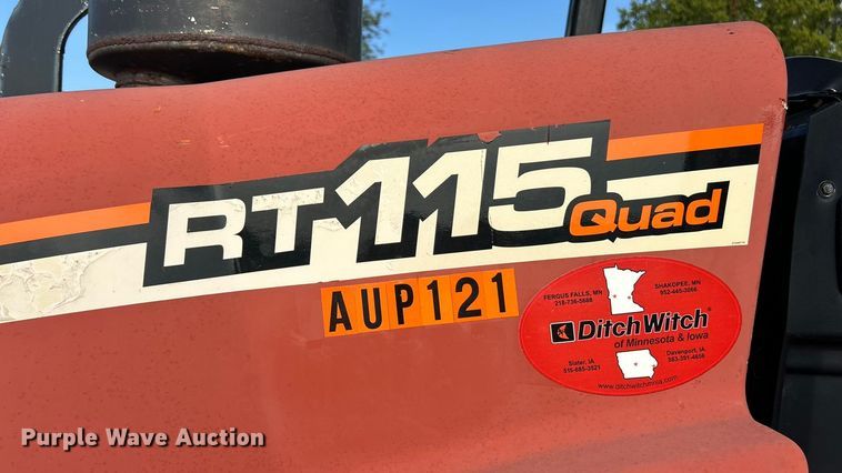 image for item ET3169 2012 Ditch Witch RT115 Quad rock saw