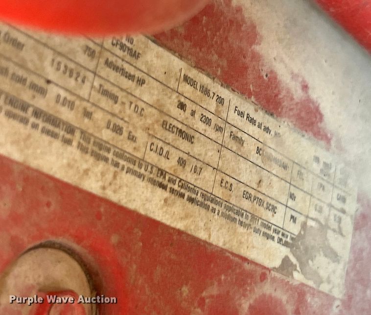 image for item ET3184 2011 Ford F750 Super Duty dump truck