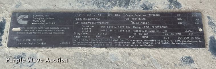 image for item ET3485 2011 JLG G12-55A telehandler