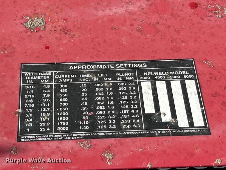 image for item ET3486 Nelson Nelweld 6000 welder