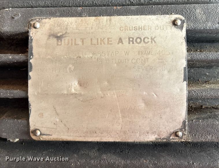 image for item ET4539 Built Like A Rock 405TTFS8857AP electric motor