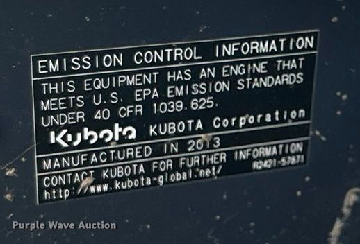 image for item ET4606 2013 Kubota SVL75 tracked skid steer loader