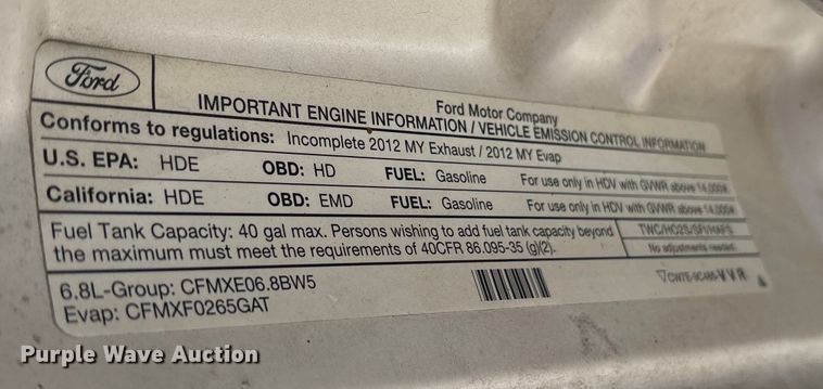 image for item ET7070 2012 Ford F450 Super Duty bucket truck