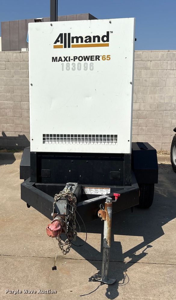image for item ET7074 2019 Allmand Maxi-Power 65 generator