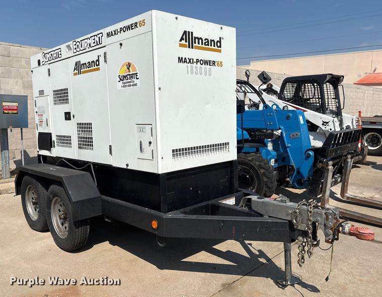 image for item ET7074 2019 Allmand Maxi-Power 65 generator